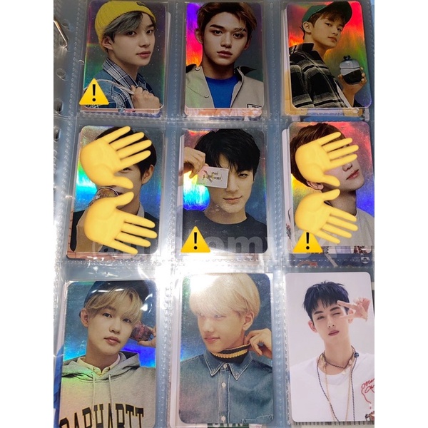 nct 2018 holo hologram photocard set nct 127 dream wayv jaehyun taeyong jeno jisung winwin ten doyou