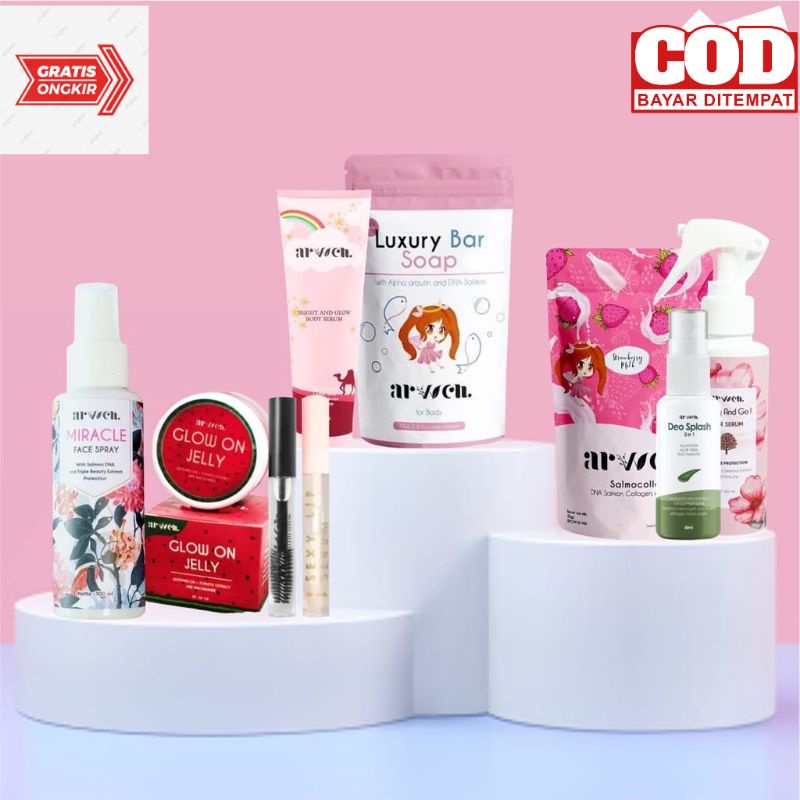 ARVVEN SEMUA PRODUK KECANTIKAN BODYCARE SKINCARE LIP CREAM ARVEN