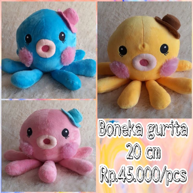 Boneka Gurita lucu