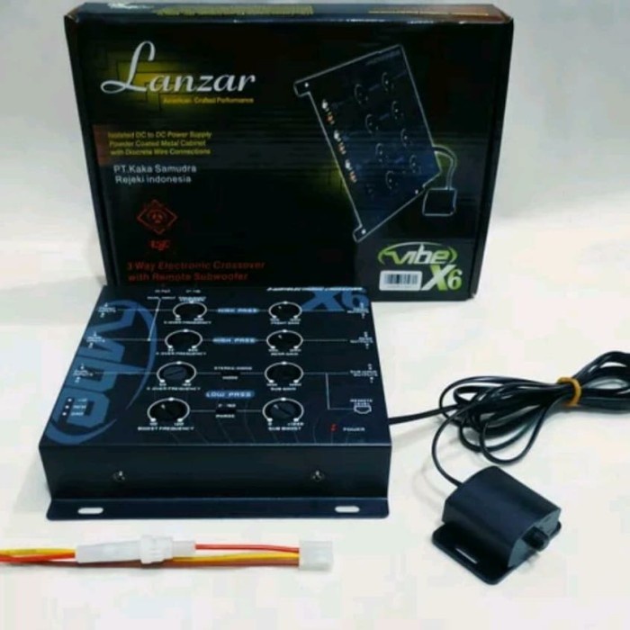 Crossover Aktif Lanzar Vibe X6 - New Lanzar Vibe X6