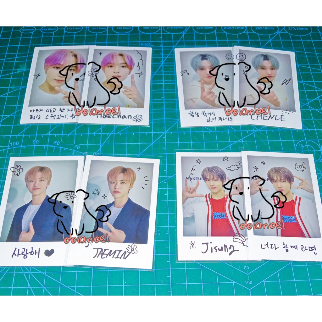NCT DREAM OFFICIAL MD DREAM VIBE POLAROID A + B MEMBER SET
