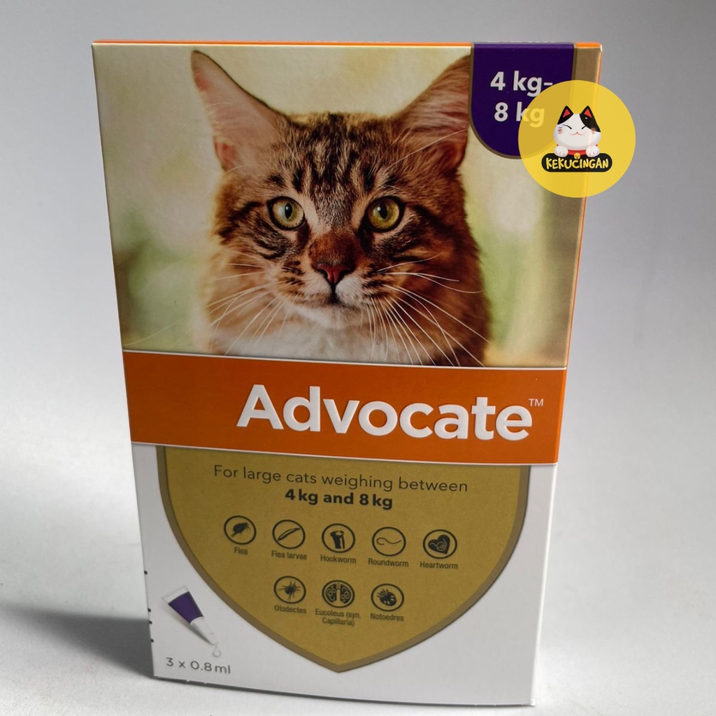 ADVOCATE Cat Obat Kutu Kucing Tetes Per Tube