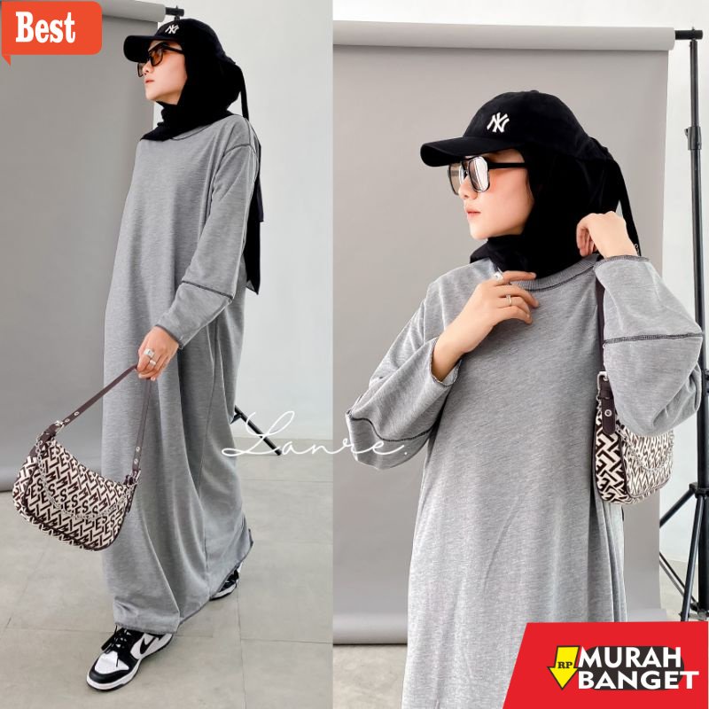 model dress terbaru 2022 DAX dress by LANRE - dress lebaran gamis lebaran dress babyterry dress kore