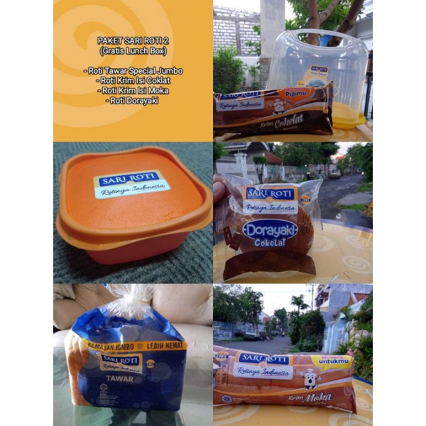 Paket Sari Roti 2