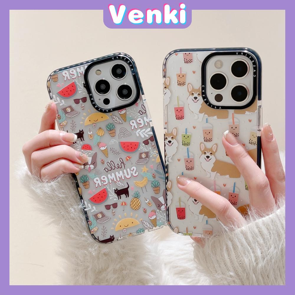 Case iPhone 14 Pro Max Thickened Silicone Soft Case Clear Cartoon Cute Shockproof Camera Protection Compatible For iPhone 13 12 11 Pro Max XR XS 6 6S 7 8 Plus