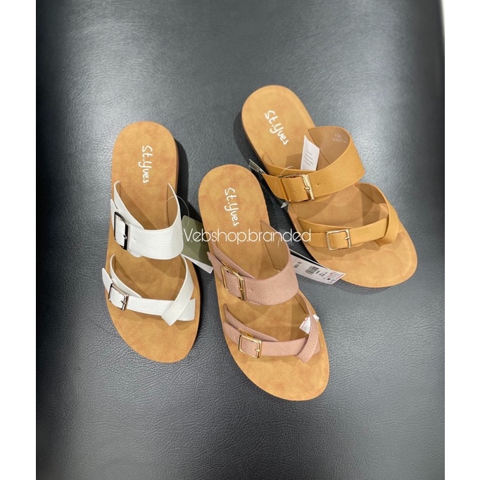 St Yves Sandal sling / sandal flat wanita ori Matahari Dept store