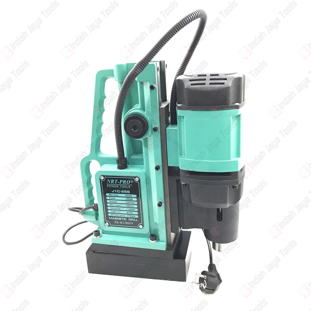 NRT-PRO J1C-25S Mesin Bor Magnet 25 mm - Magnetic Drill Magnit