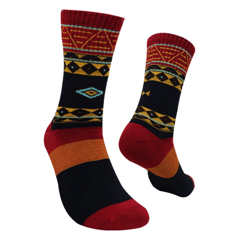 Kaos Kaki Motif Tribal / Pattern ( T159 )