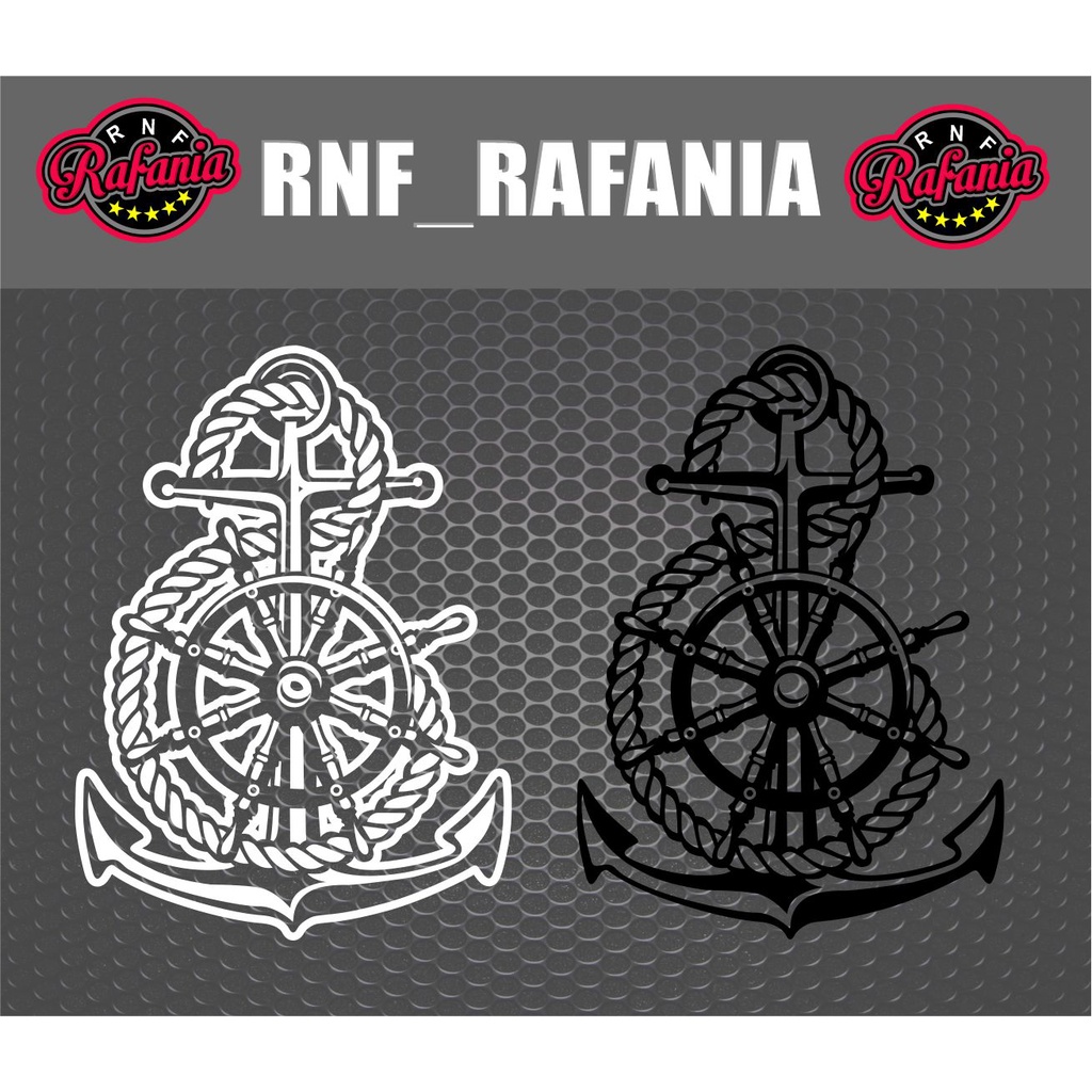 STIKER JANGKAR ANCHOR STIKER CUTTING part 1
