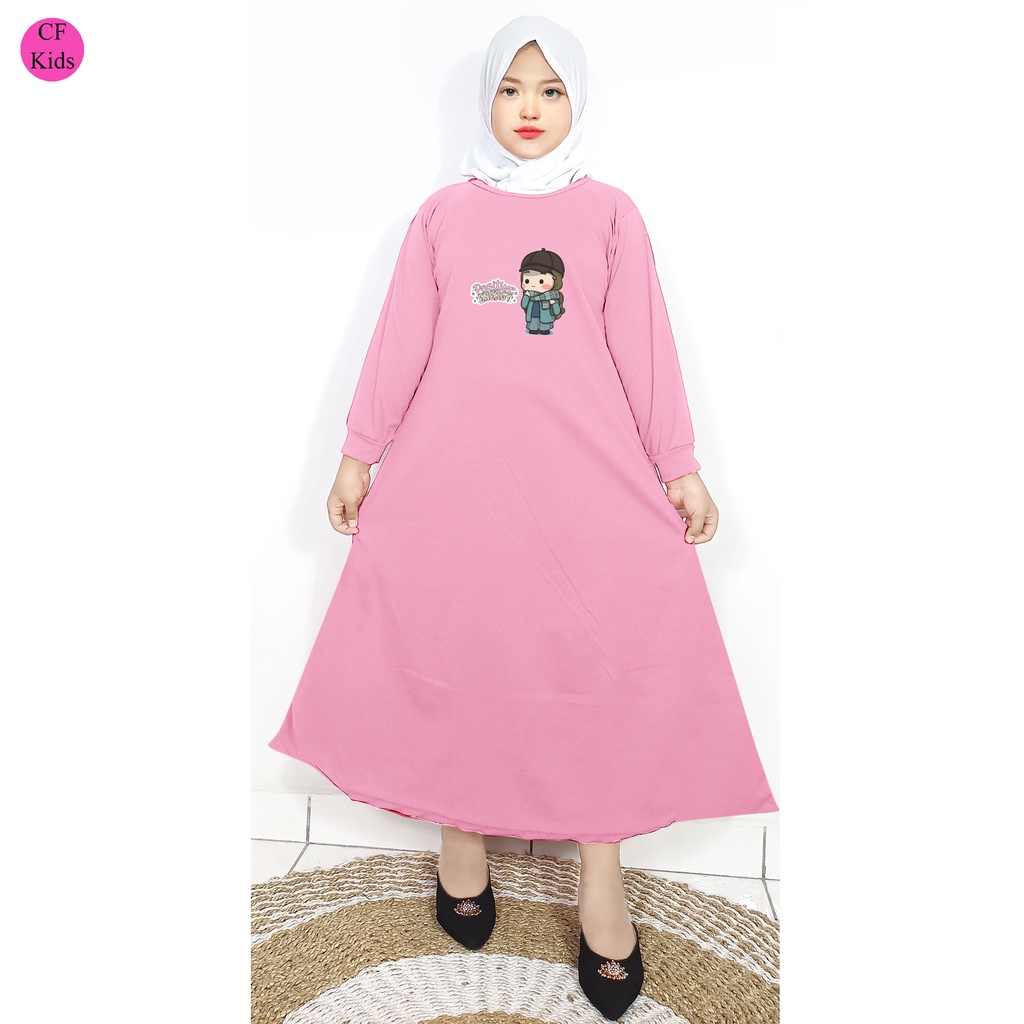 Gamis Anak Perempuan DTF Cute Kids CF Kids