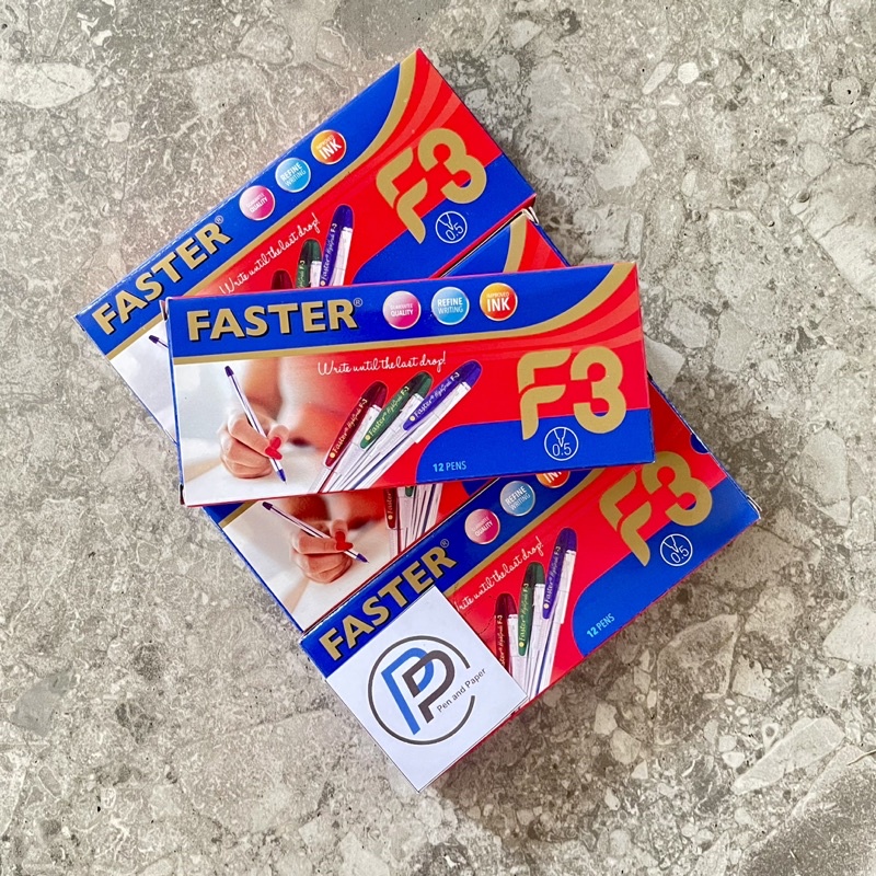 

Ballpoint Bolpoin Bulpen Pulpen Faster F3 1 Pack