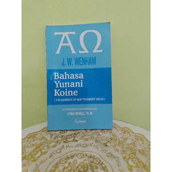 Bahasa Yunani Koine Dan Belajar Bahasa Yunani Koine.