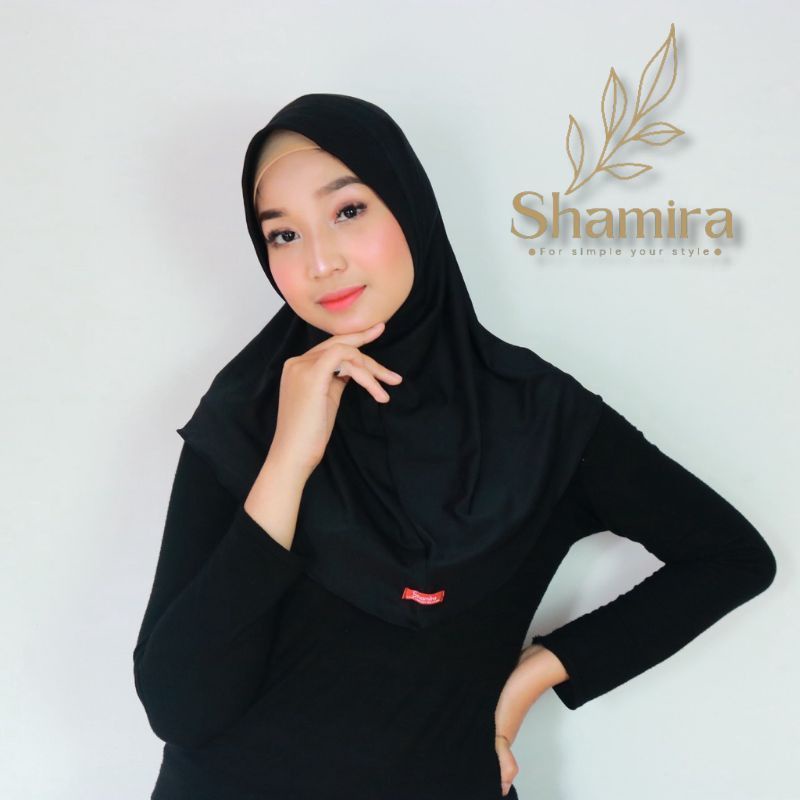 Kerudung Khimar shamira sport cocok buat olahraga