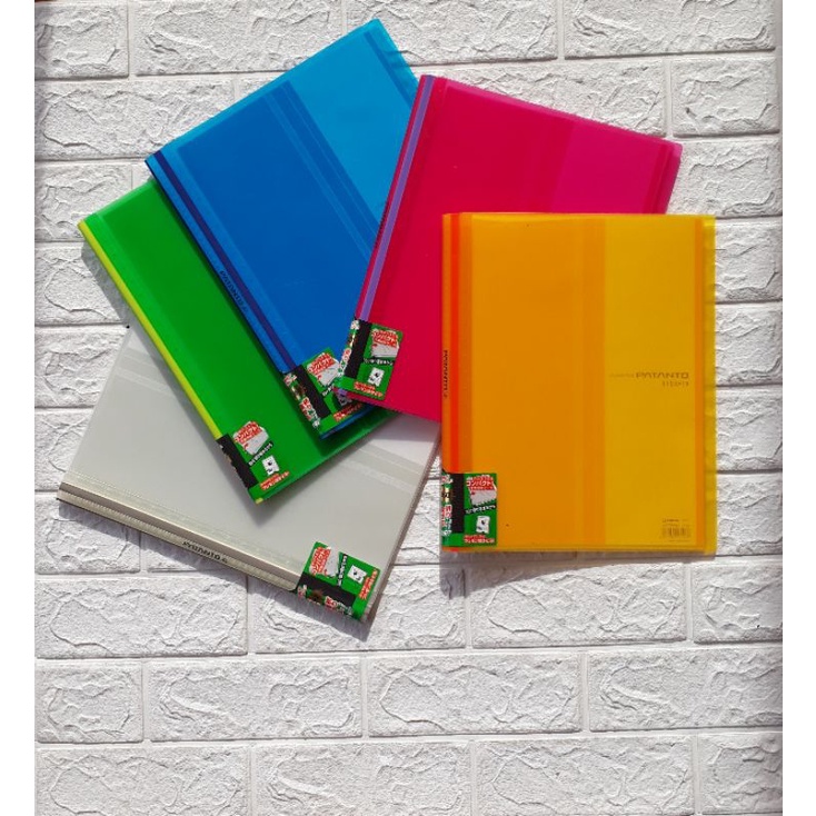 

King Jim Kingjim Clear File Holder PATANTO Side In 187TPNW ukuran A4 isi 40 Pockets