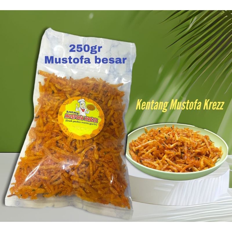 

kentang Mustofa 250gram / kentang Mustofa Krezz / kentang balado / kentang bumbu hijau