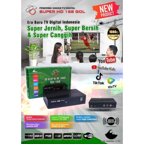 Set Box Tv Digital/Reciver TV/Super Jernih/Super Bersih/Super Canggih