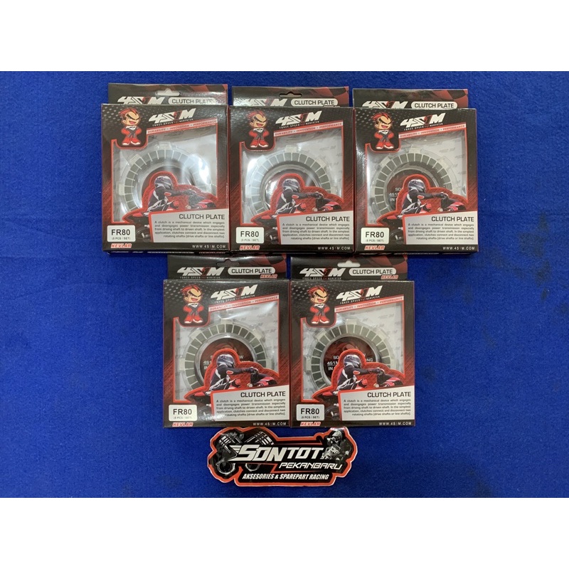 KAMPAS KOPLING KEVLAR 4S1M FR80