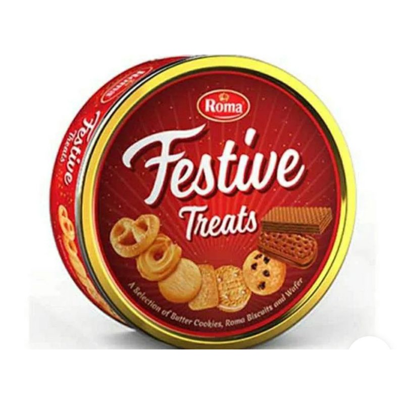 

Roma festive treats 675 GR,gratis paper bag