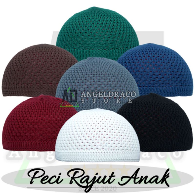 Peci Rajut Anak / Peci Rajut / Peci Anak / Peci / Anak / Kopiah / Kopeah