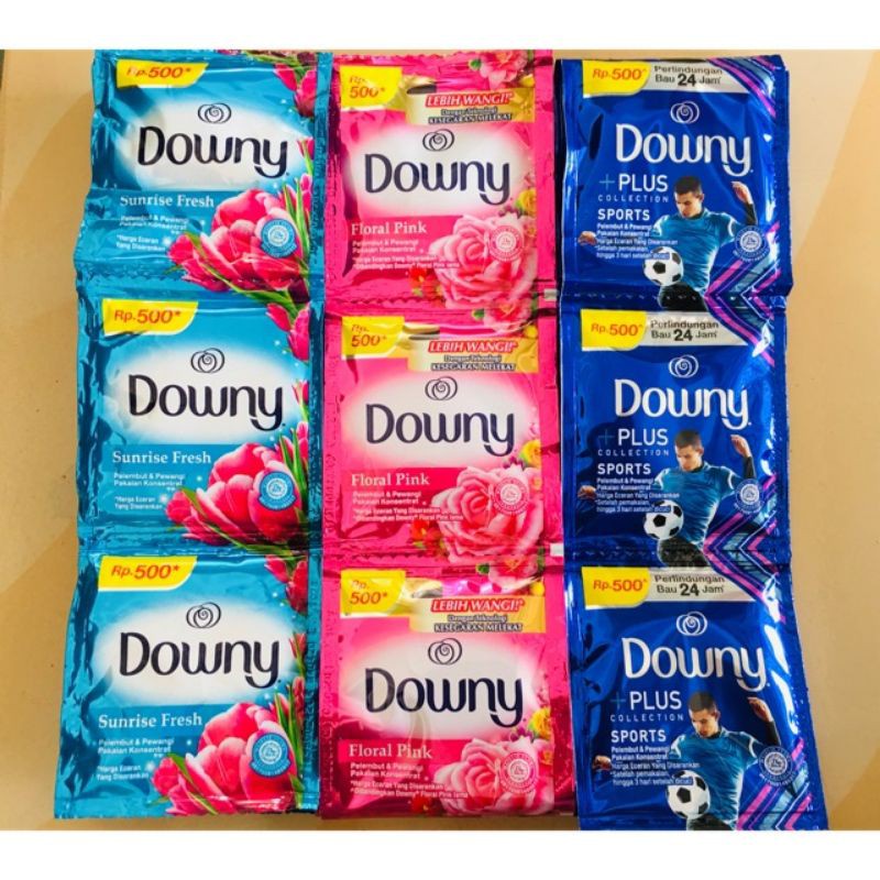 Radhiya Store Pewangi Pelembut Pakaian Sachet Downy Renceng Grosir