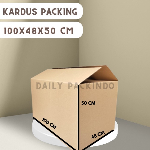 

Kardus/Packing/Dus/Corrugated/Box Ukuran 100X48X50 Cm Dus Besar Kuat Murah