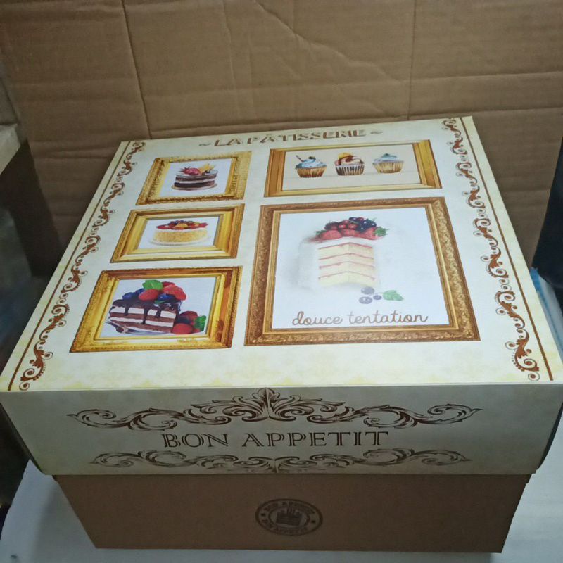 

Kotak Dus Box Kue Bon Appetit 30 x 30 x 18 cm