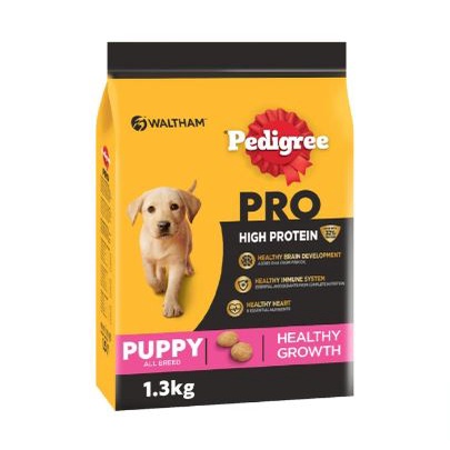 Pedigree High Protein Puppy 1.3KG Dry Dog Food Makanan Anak Anjing