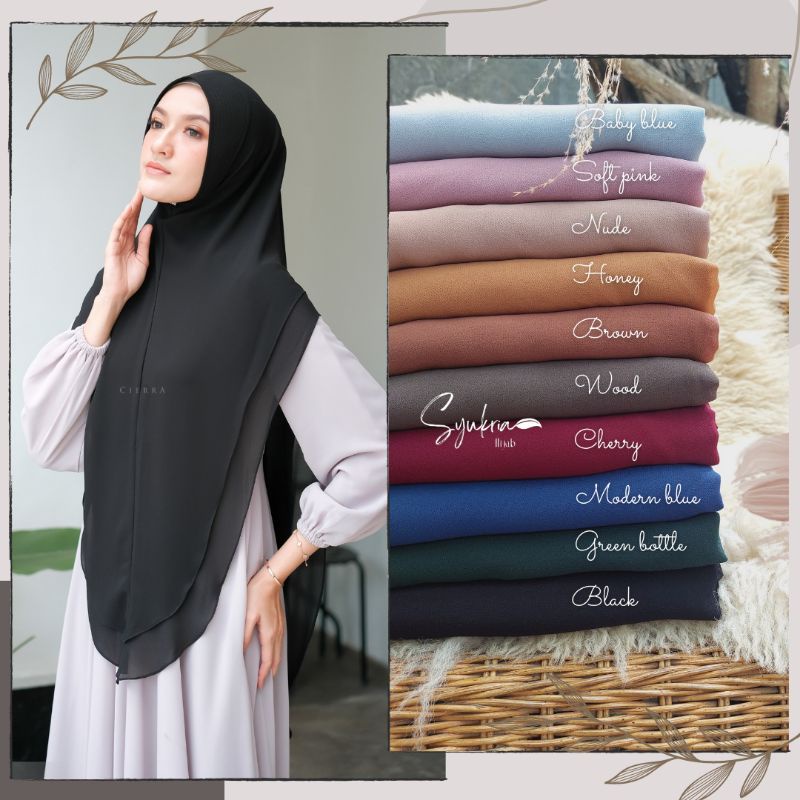 Hyuna khimar by Cierra | FREE GIFT| Khimar cierra | khimar cerutty