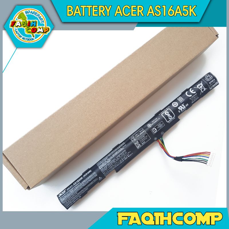 Baterai Laptop Acer Aspire E14 E15 E5-475 E5-475G E5-575 E5-575G E5-575T E5-575TG E5-774 E5-774G ES1-432 Series/ AS16A5K AS16A7K AS16A8K