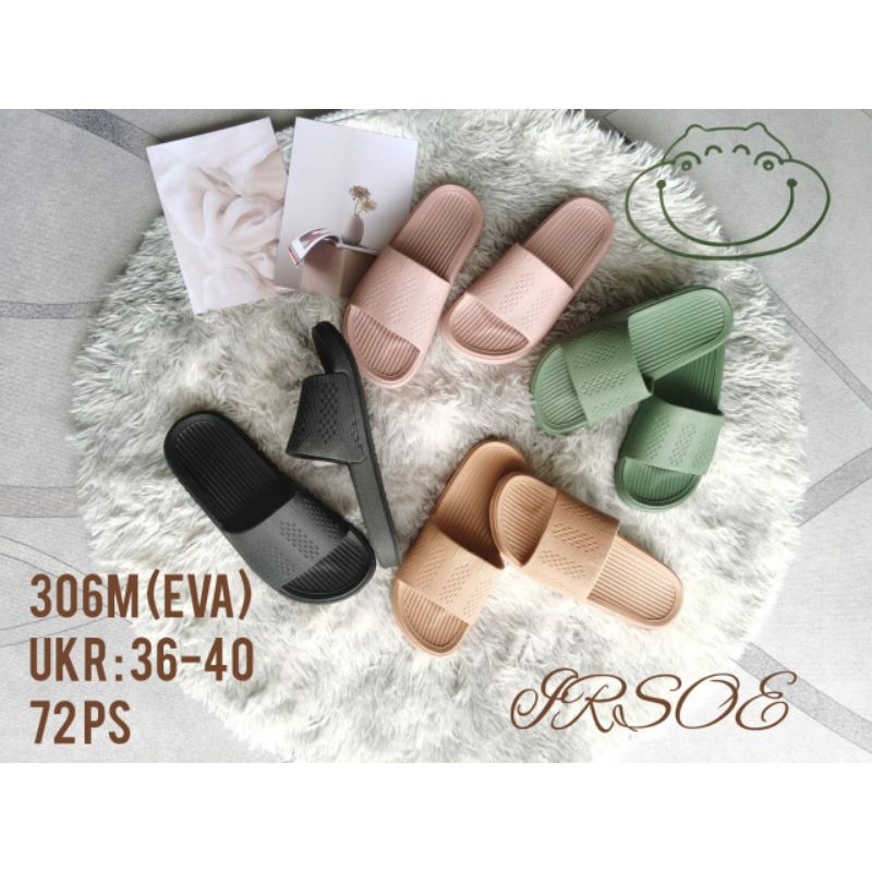 306M - SANDAL SELOP WANITA DEWASA RUMAHAN IRSOE 36-40