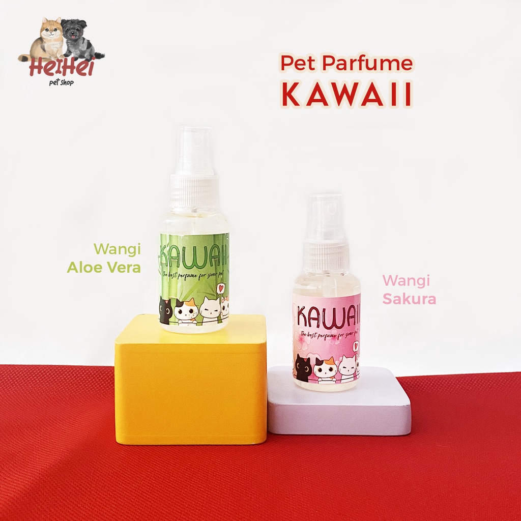 Kawaii Parfume 70 ml – Parfum Cologne Kucing Anjing Cat Dog Pet