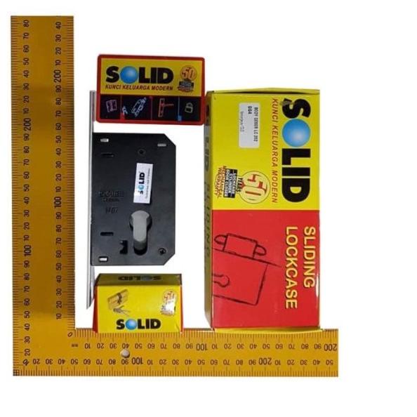 Kunci Pintu Sliding Geser Kunci Mekar SOLID LENKAP