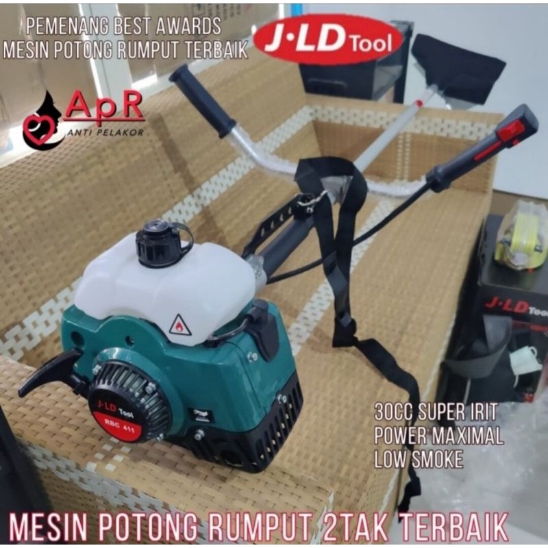 "Promo Mesin Potong Rumput 2tak JLD, Brush Cutter Heavy Duty - Mesin Baterai"