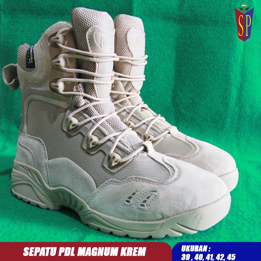 Sepatu Tactical Cordura Spider Boots 8 Krem - Sepatu PDL Tactical