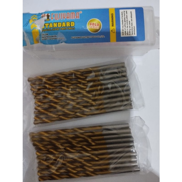 MATA BOR BESI 3,5MM FUJIYAMA GOLD 20pcs