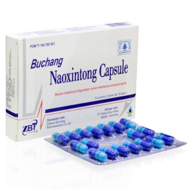 Buchang Naoxintong 36 Capsule Obat Stroke Dan Jantung
