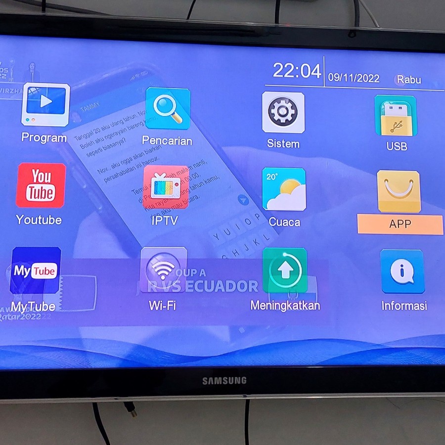 SET TOP BOX Siaran TV DIGITAL TANAKA T2 NEW OVAL FITUR TIKTOK VIDIO YOUTUBE