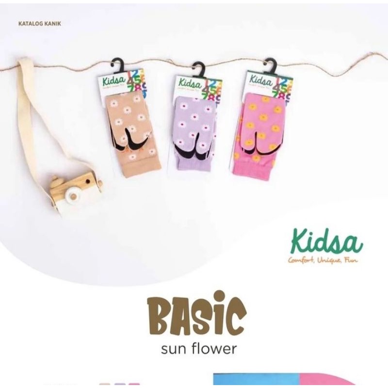 kaos kaki jempol anak flower kanik kidsa