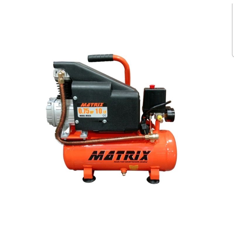 Mtx75 kompresor angin listrik 3/4hp matrix ( bukan oilles)