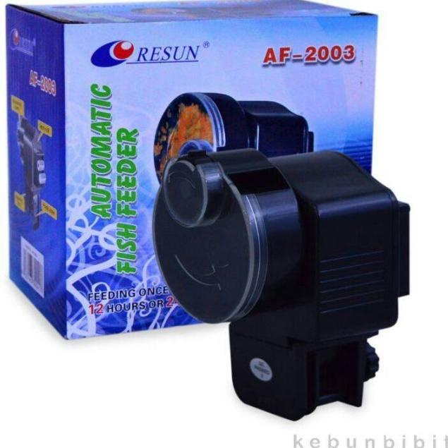 auto feeder resun af-2003 alat pemberi makan otomatis ikan