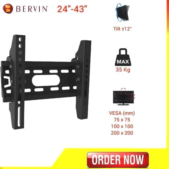 BERVIN BRACKET TV 24 - 43 INCH / BREKET TV BRAKET TV BERVIN 24-43 INCH