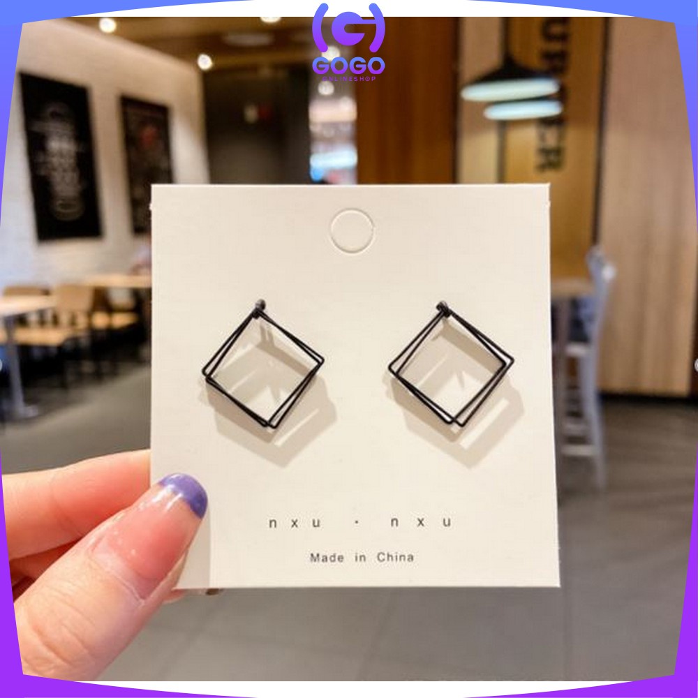 GOGO-K66 K69 Anting Korea Anting Tusuk Wanita Simple Style Korea Anting Tusuk Gantung Perhiasan Wanita