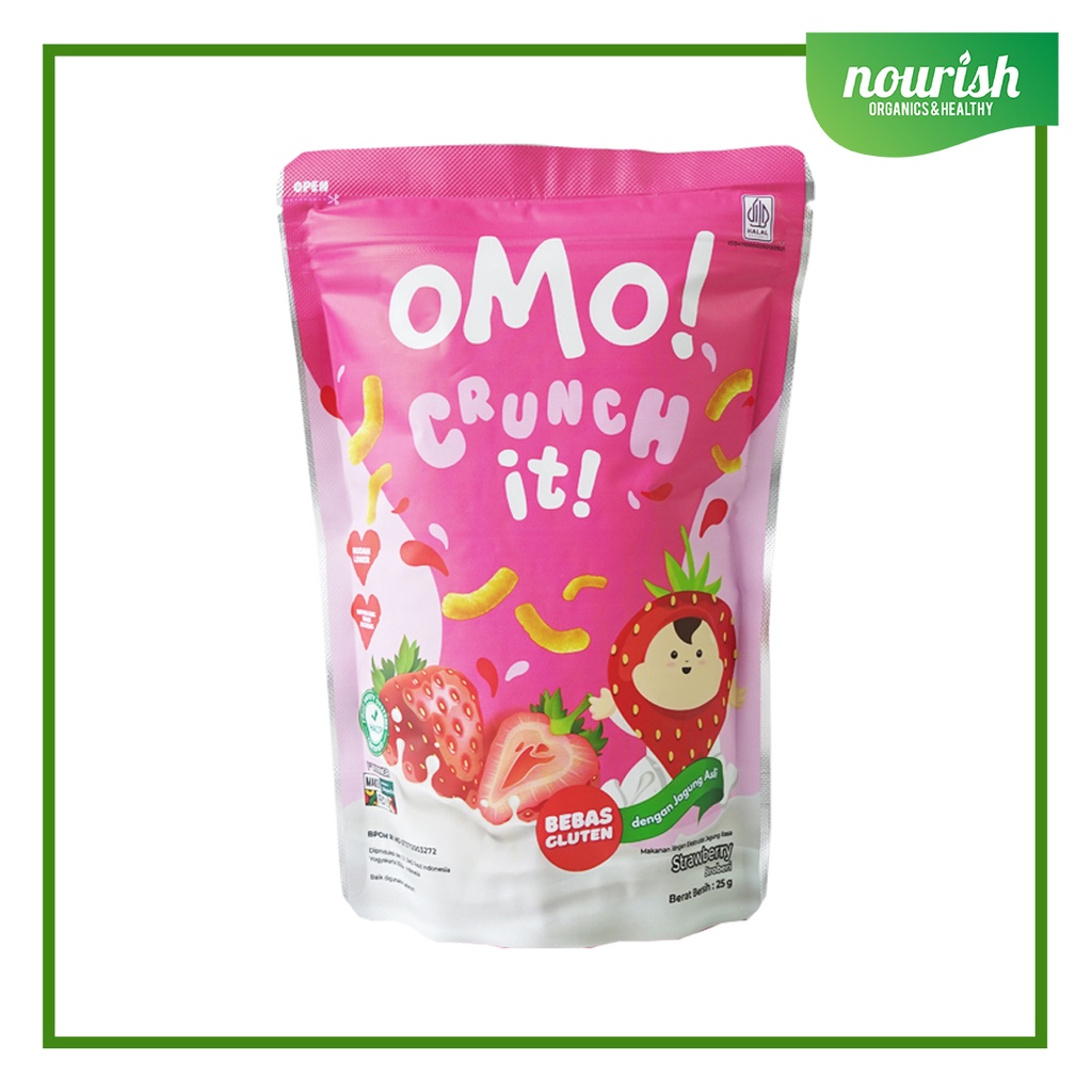 OMO ! OMO Crunch It - Omo Healthy Snack Sehat Bayi Anak 25g