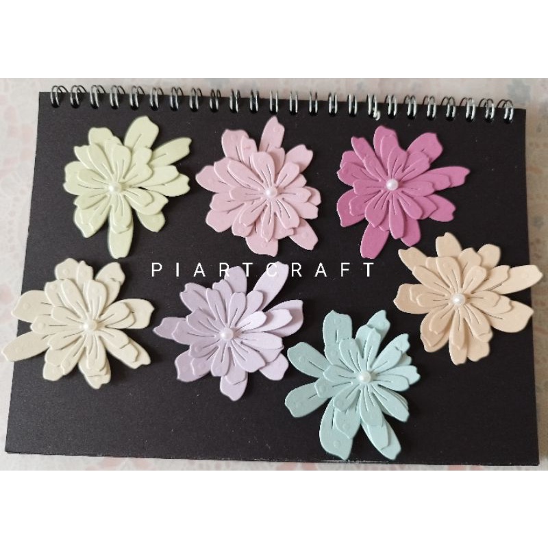 

Flower (3) - isi 5 set - Dies cut / cut dies DIY scrapbook / vintage journal / album