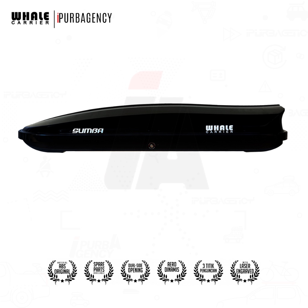 Roof box Whale Sumba Bagasi atap Mobil