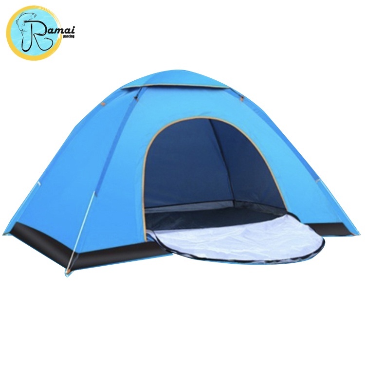 TENDA DOME CAMPING LIPAT KAPASITAS 2-3 ORANG TENDA OTOMATIS OUTDOOR &amp; INDOOR TENDA GUNUNG WATERPROOF