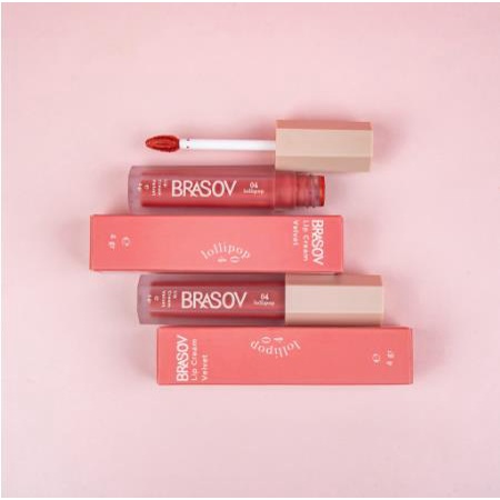 * NCC * Brasov Lipcream Velvet Lip Cream Make Up Bibir Makeup - Netto 4 gr