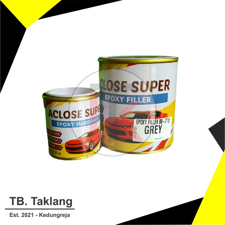 Aclose Super DNT Epoxy Filler Grey