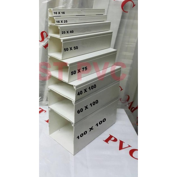 kabel duct / trunking 100x100