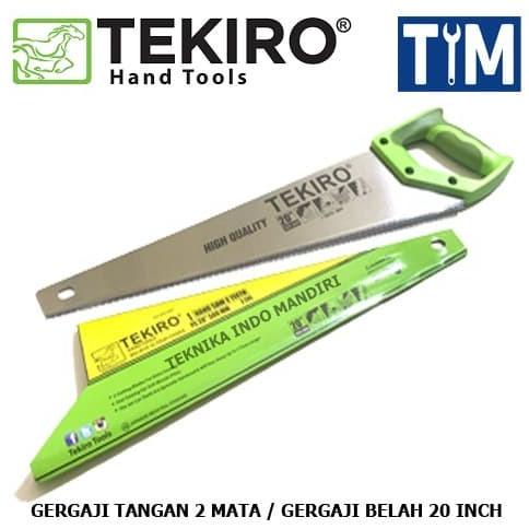 (TEKIRO) Gergaji Kayu 2 Mata 20"